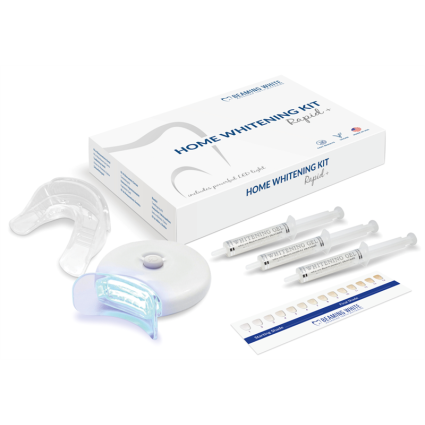 Beaming White Teeth Whitening naar White Teeth - Rapid + Home Whitening Kit