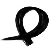 Clip On Haarextenstion - Zwart, 50 cm