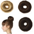 Haar Donut met Nep haar 4 cm  - Verkrijgbaar in Verschillende Kleuren 