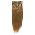 Clip on hair nr.12, 50 cm Licht bruin