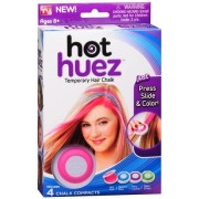Hot Huez Haarkrijt - 4 stuks, Meerdere Kleuren