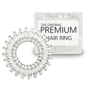 Premium® Spiraal Haar elastieken Clear - 3 stuks
