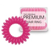 Premium® Spiraal Haar elastieken Roze - 3 stuks