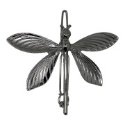 SOHO Butterfly Metaal Haar Clip  - Zilver