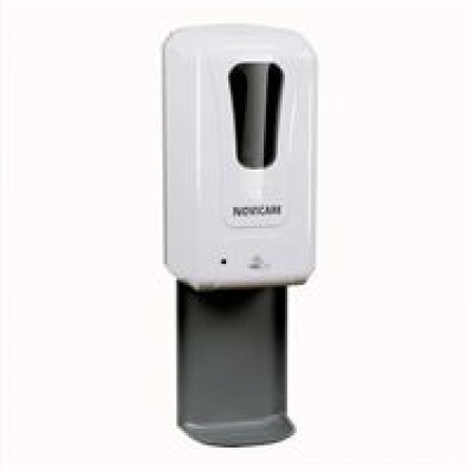 Automatische hand-Prite-dispenser met sensor met vloerstandaards | Novicare D1406st.