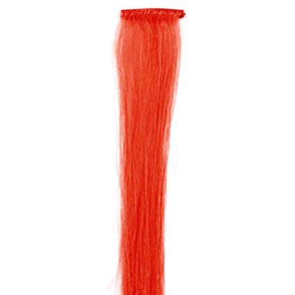 Crazy Color Clip-On extensions - 50 cm - Rood