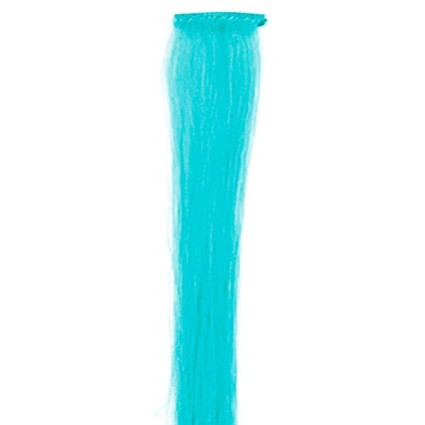 Crazy Color Clip-On extensions - 50 cm - Turquoise
