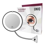 UNIQ Flexible Mirror - Flexibele spiegel met LED-licht & 10x vergroting