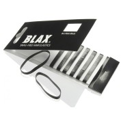 BLAX - Haarelastieken - 4mm - Zwart