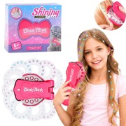 Bling Bling Hair Bedazzler Kit met 180 strass/diamanten + diamanten haarmachine - voor kinderen
