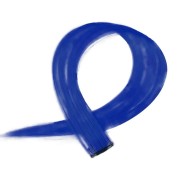 Cobolt blauw, 50 cm - Crazy Color Clip On