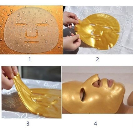 Gouden Bio-Collageen Gezichtsmasker