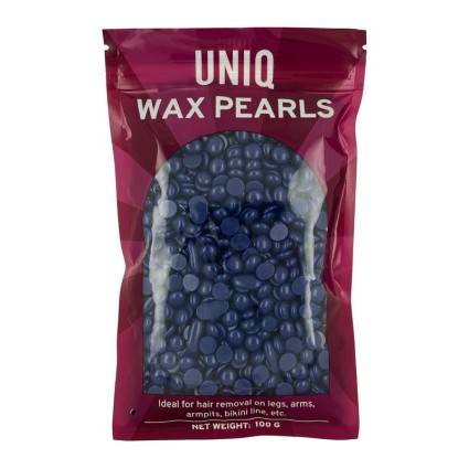 UNIQ Wax Pearls Complete set voor het ontharen met 100gr. Hard Wax Beans