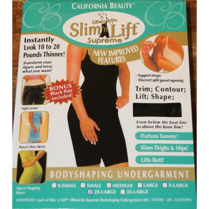 Slim & Lift Comfort Body Shaper - Zwart