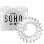 SOHO® Haarelastieken, Transparant 3 stk.
