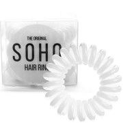 SOHO® Haarelastieken, Basic Wit  - 3 stk.