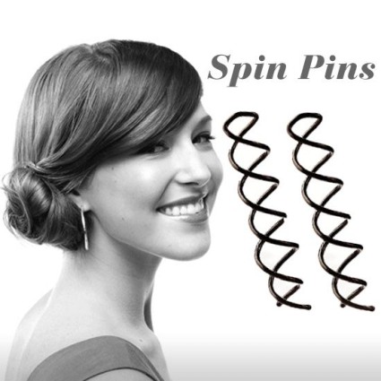Spin Pins zwart 2 stk