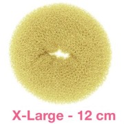 Haar Donut - Blond - XL 12cm