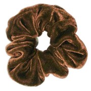 Scrunchie Hair Elastic - Middle Brown