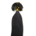 Hot Fusion hair extensions - 50 cm - #1B Natuurlijk Zwart