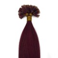 Hot Fusion hair extensions - 50 cm - #33 Rood