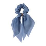 SoHo Vina Scrunchie met sjaal - Blauw