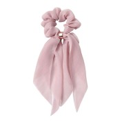 Soho Vina Scrunchie met sjaal - roze