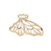 Soho metalen vlinder haarklem - goud