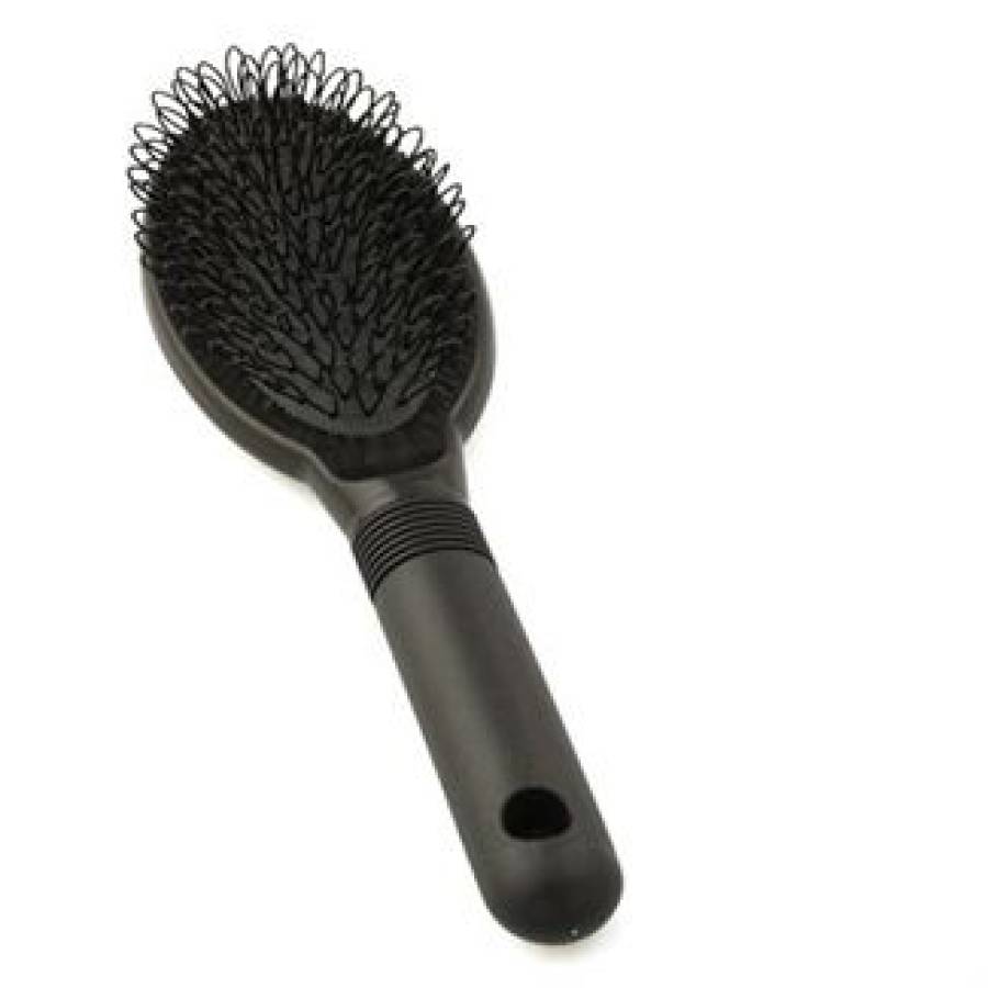 Oorzaak alliantie Slovenië Hair Extensions Borstel - Zwart