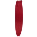 Hair Weave - 50 cm - Rood
