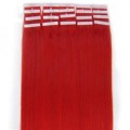 Tape Haar Extensions - 50 cm - Rood